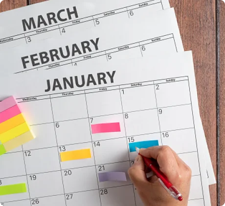 تقويم المحتوى وكتابة النصوص